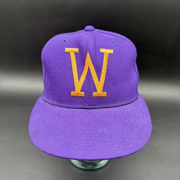 New Era Jackets & Blazers - Washington Huskies New Era Pro Model Fitted Hat Size 7 Purple Gold Vintage
